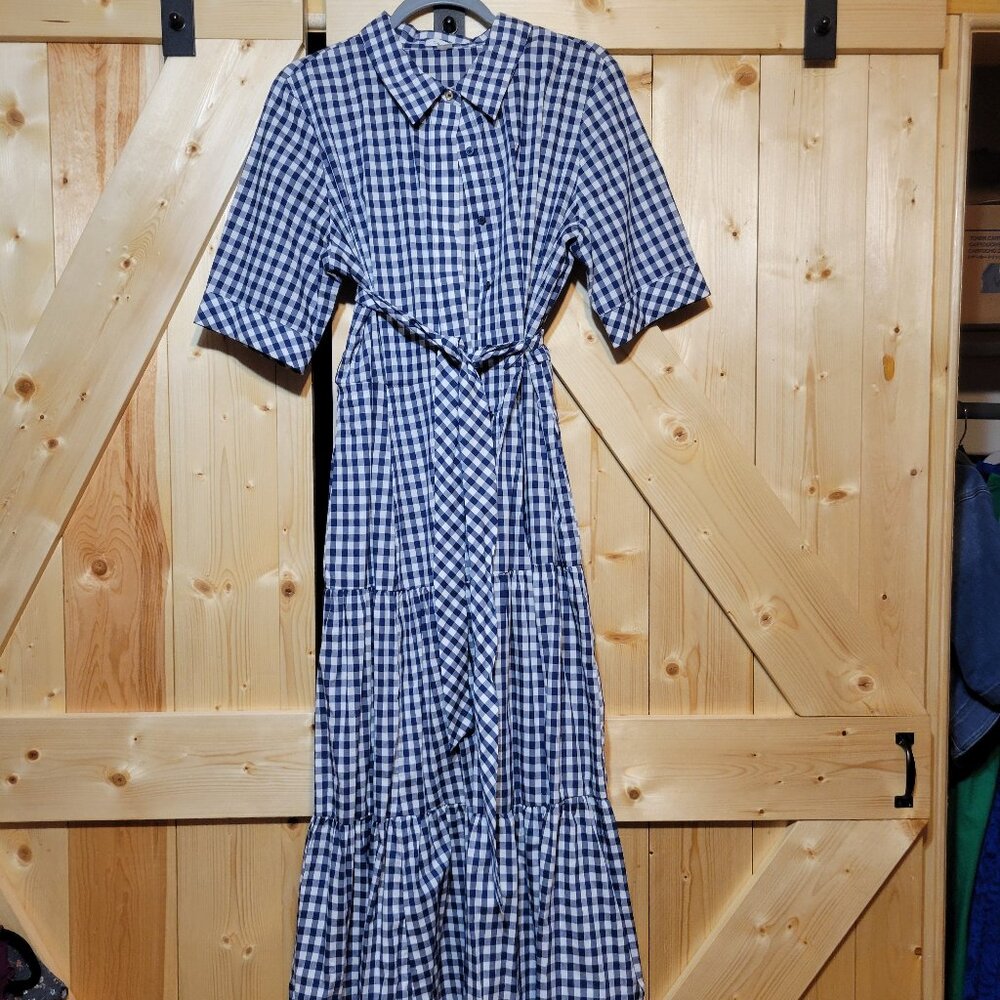 Calvin Klein gingham dress